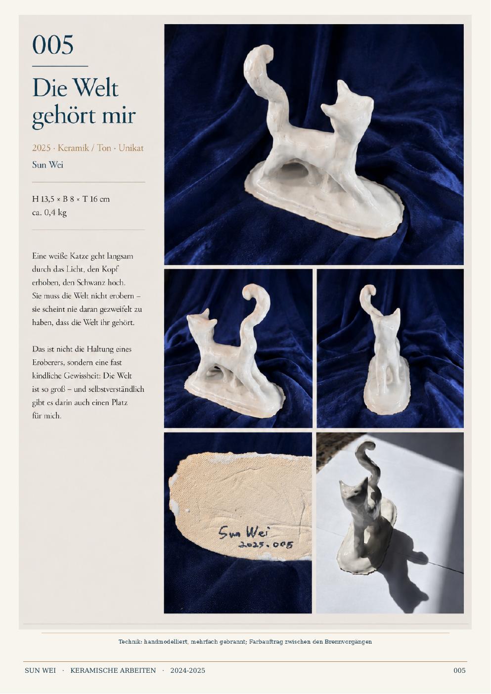 Ceramic work 005 by Sun Wei